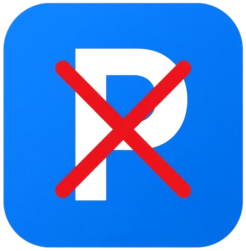 Parkplatz aufgehoben