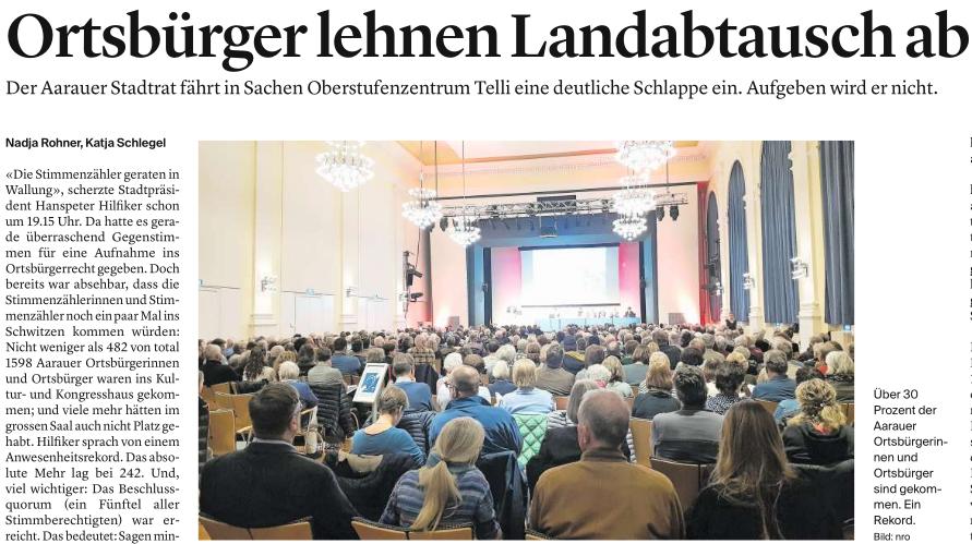 historisches NEIN