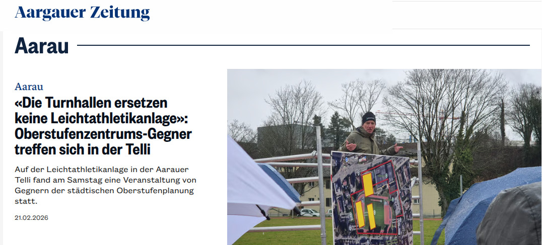 Reto Unternährer - Info Anlass Telli